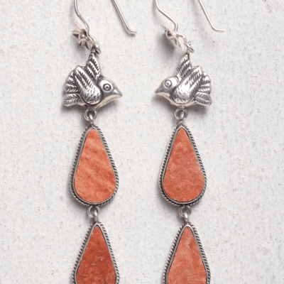 Jasper Teardrop Earrings