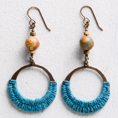 Artifact Hoop Earrings